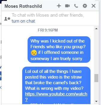 Moses Rothschild is a fan of my work :-)