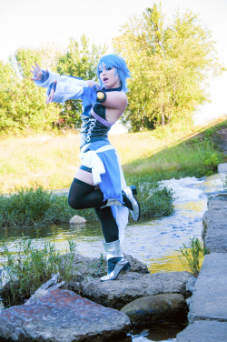 cosplaycarnival:  Kingdom Hearts: Birth By Sleep, Aqua by crashcandy 