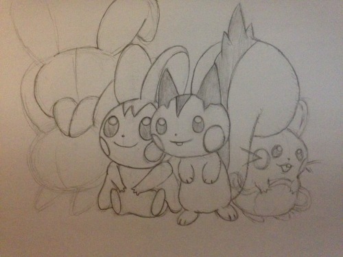 unfesant: Yea here’s some old “art”, mainly pokemon of course