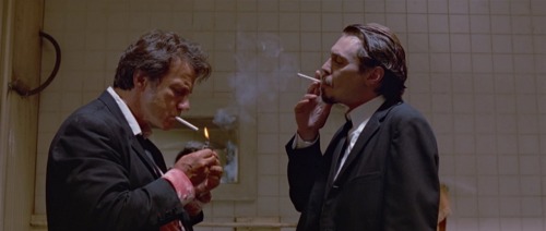 Harvey Keitel and Steve Buscemi in Reservoir Dogs