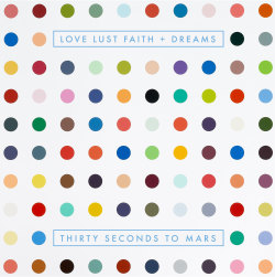 30secondstomars:  HAPPY ANNIVERSARY, LOVE LUST FAITH + DREAMS!MARS’ 4th studio album officially turns 2! Celebrate with a listen, add your favorite track to your latest playlist, or gift the album to a friend today: http://smarturl.it/LLFDWant it signed