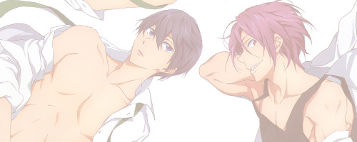 redthreadoflove: Rin x Haruka.