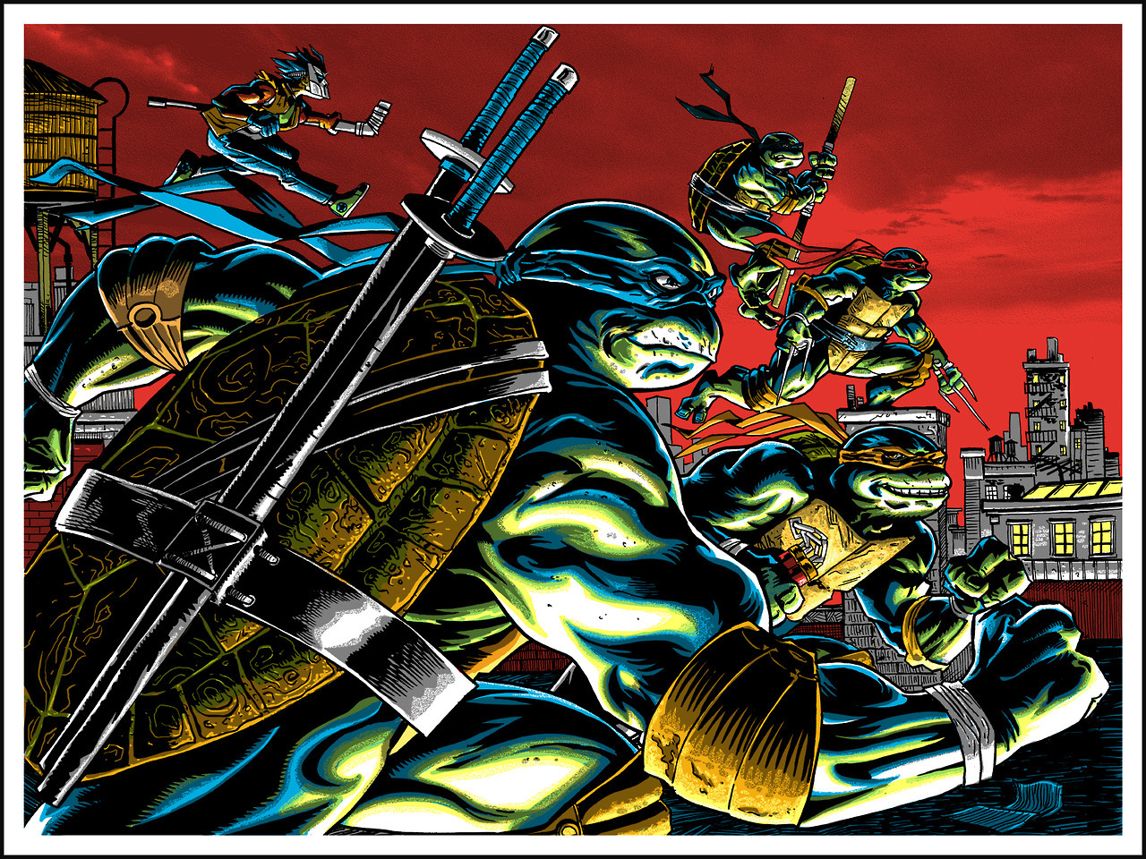 geek-art:  #geekart #oneyearofbatman #batman75 Tim Doyle Interview for his Gotham
