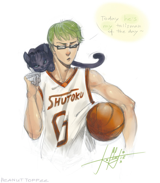 a while ago I suddenly became a fan of KnB, lol sinse the moment I thought: what if Midorima just like cats? - this born in my...
