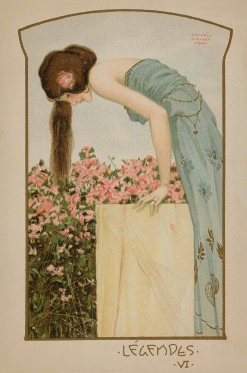 Légendes / Legends.1903.Art by Raphaël Kirchner.(1876-1917).