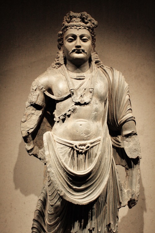 Standing BodhisattvaPakistan, ancient region of GandharaKushan period (c. 50 B.C.–A.D. 320)2nd–3rd c