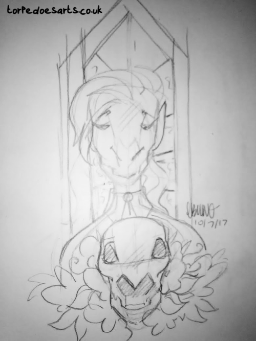 torpedoesarts:  I posted this on Instagram, but it forced me to crop it, here’s the full version. I also fixed up some of the colours which my phone camera messed up.   When a member of the Palakan family dies, the eldest child must write and perform