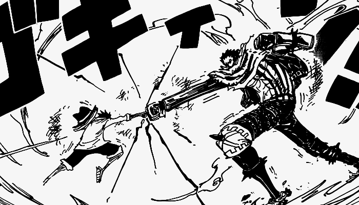 Luffy vs. Katakuri  Manga vs anime, One piece images, One piece anime