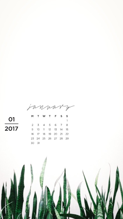 emmastudies:lockscreenxqueen:made 2017 jan&feb calendar lockscreen for u guys with desktop wall 