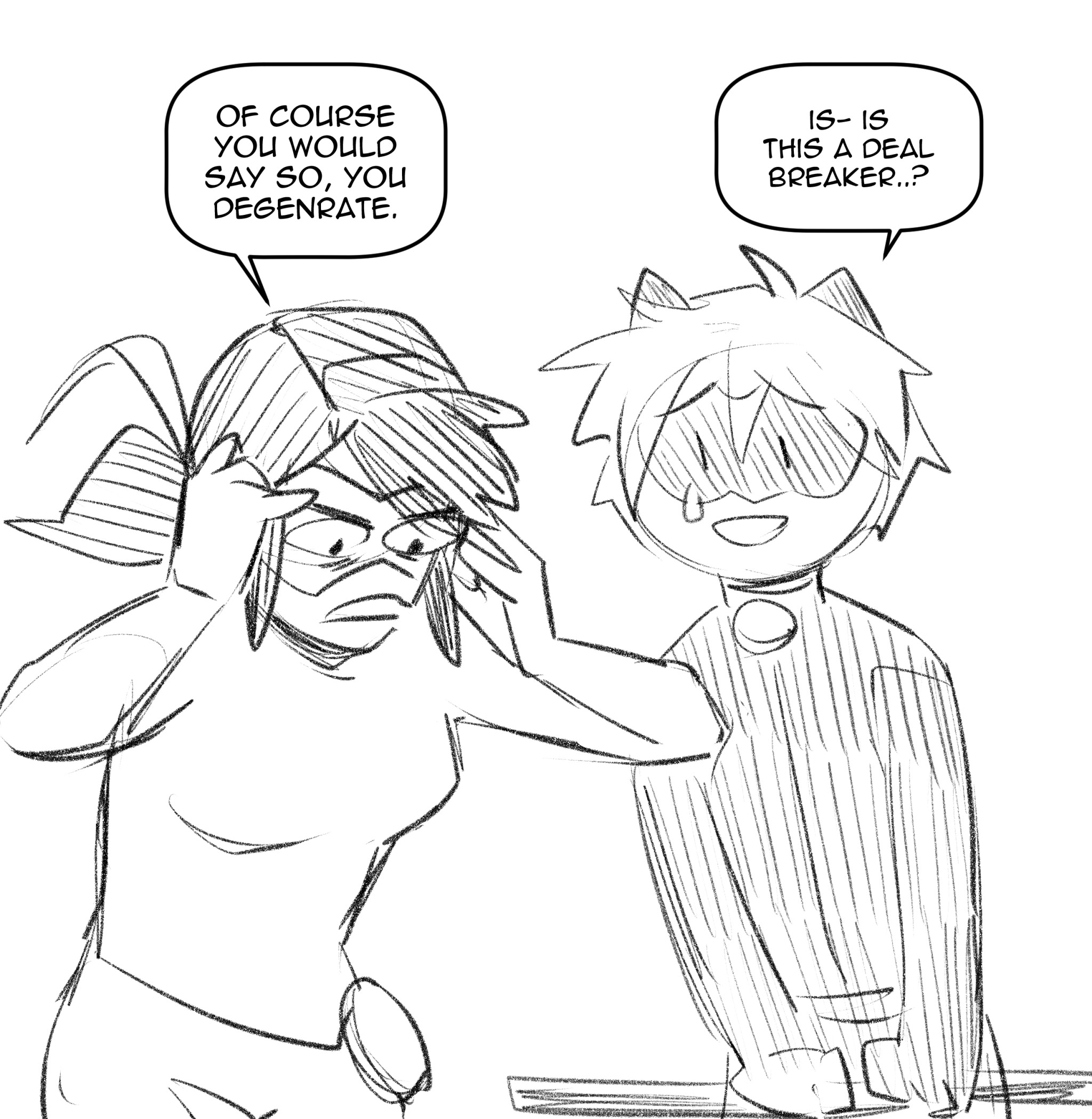 myriamsaviniart:Yep, you’ve fallen for a furry, Marinette. What you’re gonna do about it, uh?