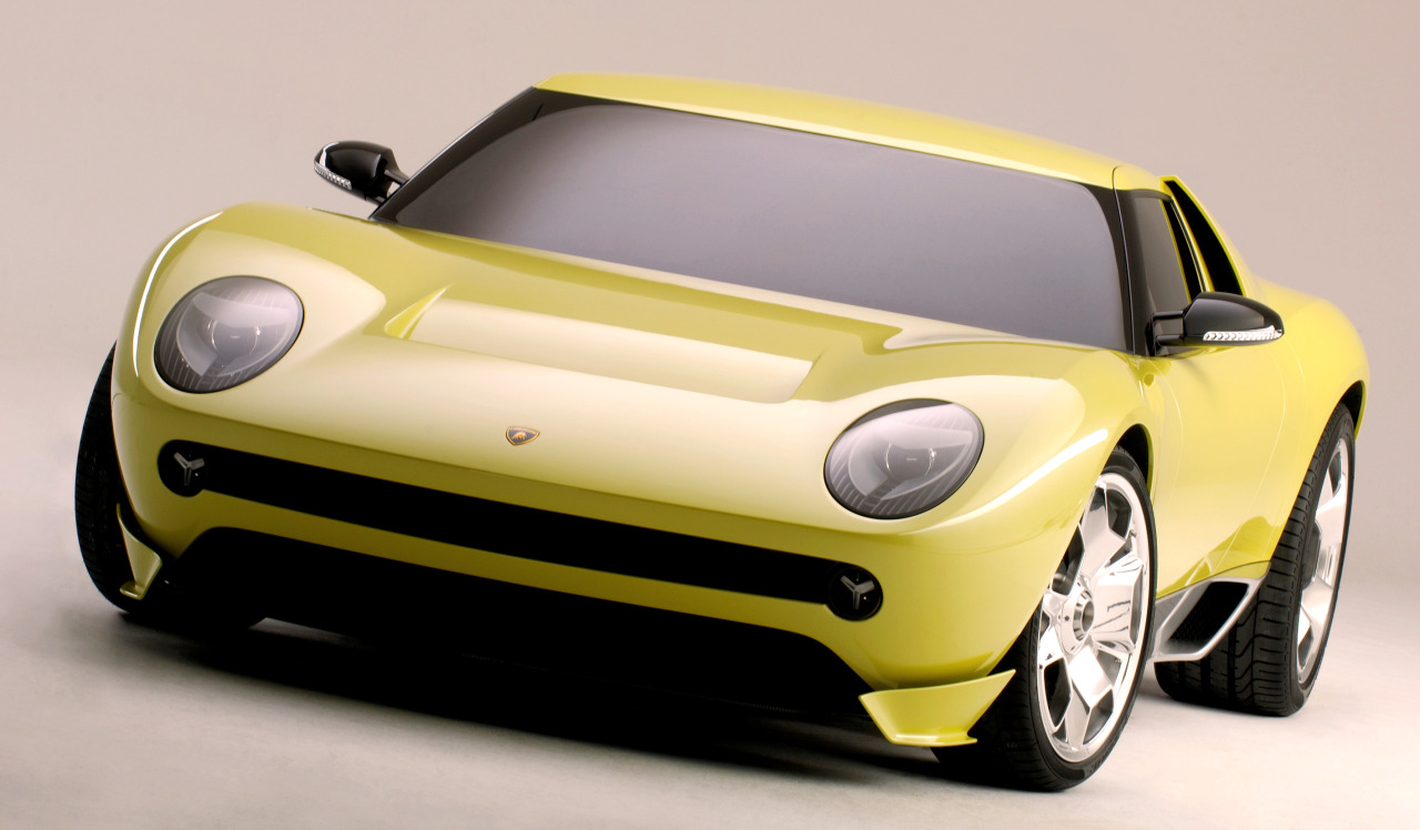 carsthatnevermadeit:  carsthatnevermadeit:  Lamborghini Miura Concept 2006, designed