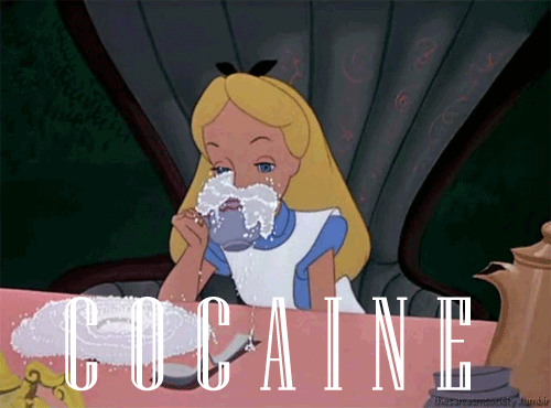 the-jolly-green-giant:  Drugs explained with Alice in wonderland gifs