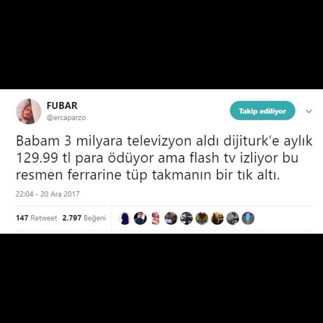 Babam 3 milyara televizyon...