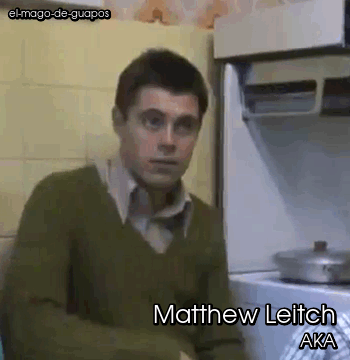 el-mago-de-guapos: Matthew Leitch in AKA  See full film here (uploaded by film’s