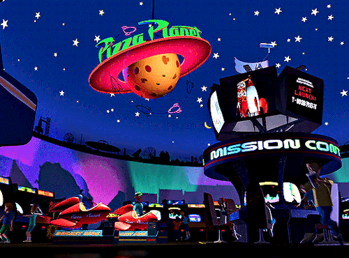 PIZZA PLANETToy Story (1995) Dir. John Lasseter