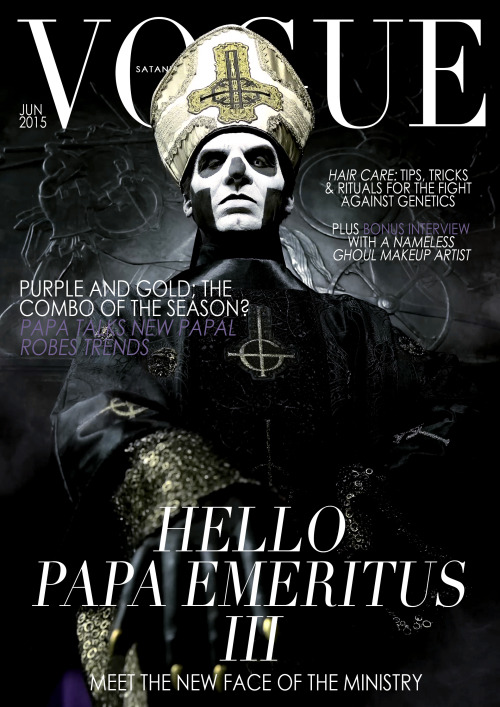 SATANIC VOGUE SPECIAL EDITION Source Click For Better Quality!