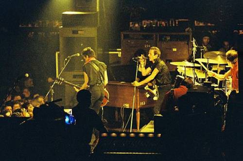 The Clash Perform On Stage At Hammersmith Palais , June 16th , 1980 , London , UK .