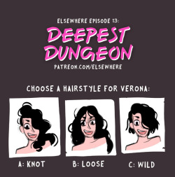 I&rsquo;m happy to announce the next Episode of ELSEWHERE:EPISODE 13: DEEPEST DUNGEONWhen Delidah hears of a font of GREAT POWER all the way down into the deepest sex dungeon in ELSEWHERE. Her and friends must brave the temptations, distractions and many