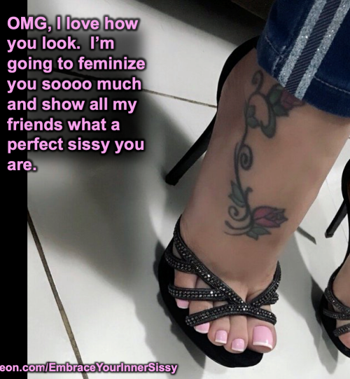 embraceyourinnersissy: It would be so sweet if you would come visit me at my Patreon site, too. 