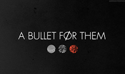 warpedbyparamore:  But I don’t seem to see many bullets coming through