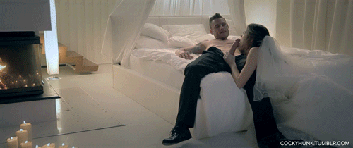 lukasvgsg:  little Caprice in wedding night