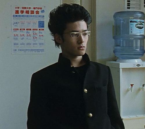 lovecountdown:TAKAOKA SOUSUKE as YUKIO dir. Toshiaki Toyoda (Blue Spring, 2001)