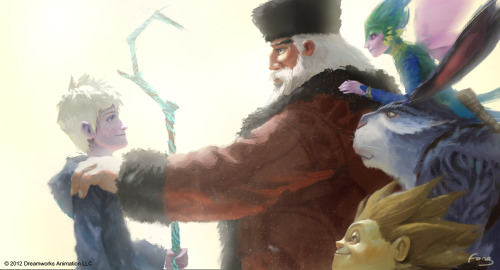 Rise of the Guardians concept art.