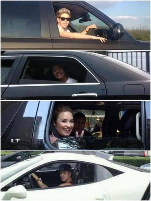 Gringos quando estão no transito e olham pro lado: