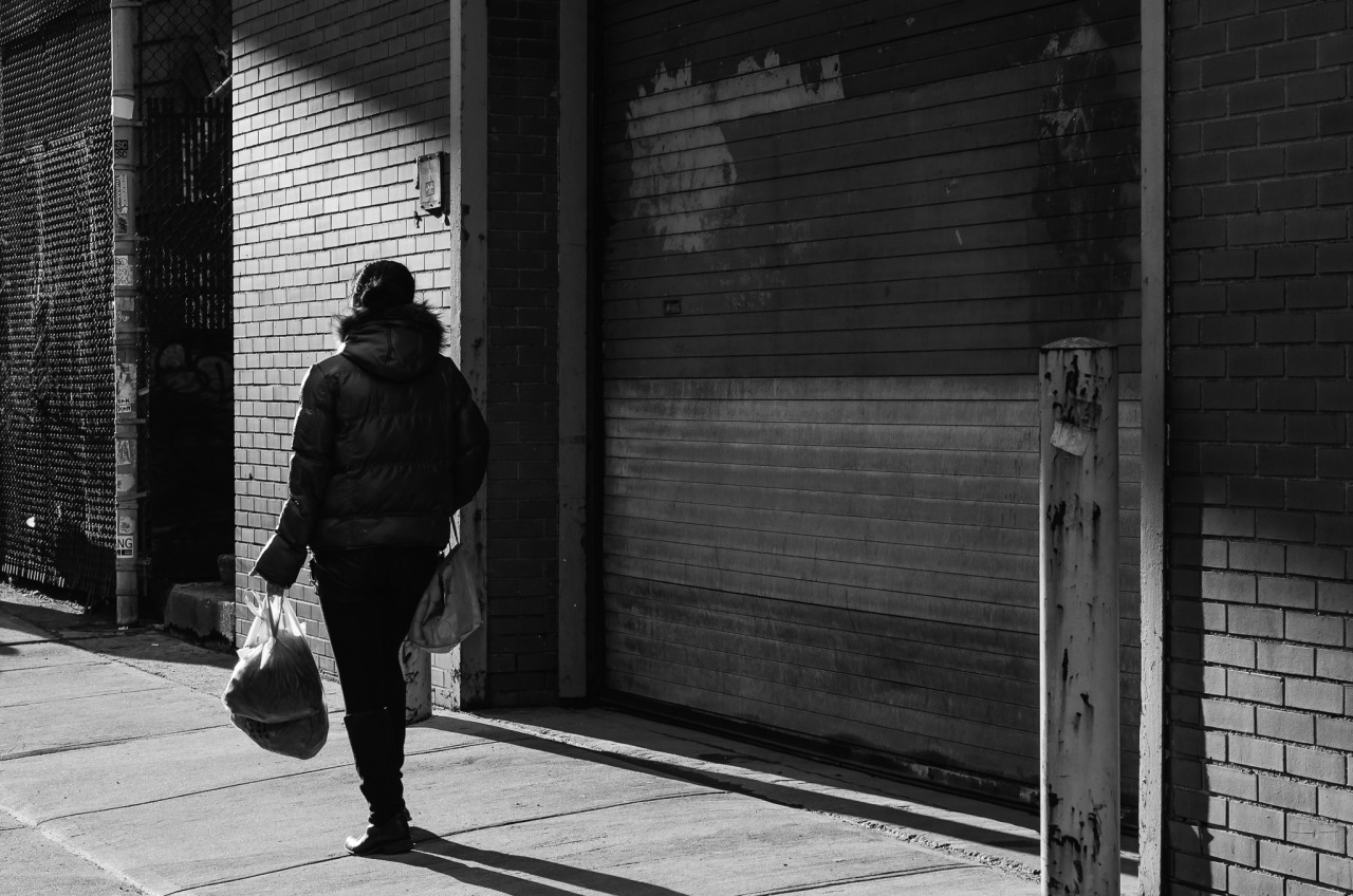 Carry Out
(by DeShaun A. Craddock)
Seen in Two Bridges, NYC. This neighborhood is absolutely stunning as the sun goes down.