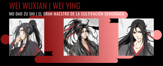 Mo Dao Zu Shi Brasil+ - [Dúvidas Frequentes] > Por que Wei WuXian e Mo  XuanYu são tão parecidos? Eles têm algum parentesco? Como posso  diferenciá-los? Antes de mais nada, devo dizer