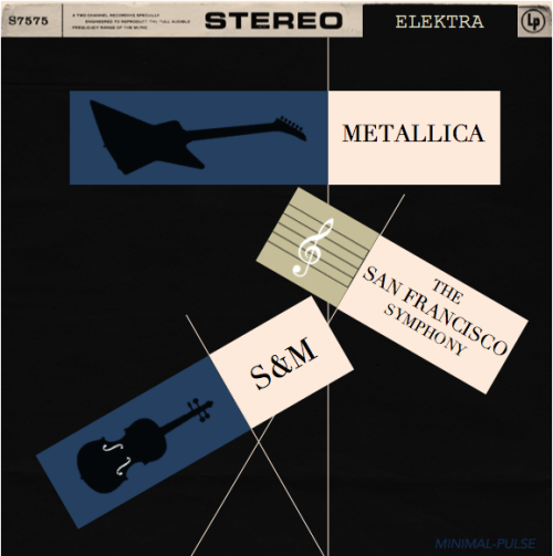 minimal-pulse:  ‘METALLICA’ - Vintage Album Designs created by: Minimal-Pulse-Art [minimal-pulse.tumblr.com] 