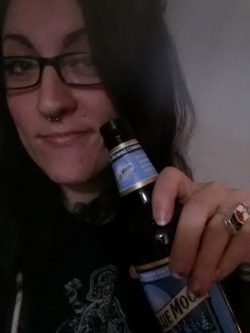 mylittleblackheart:   I’m drinking……send me naughty asks and pictures. :-) 
