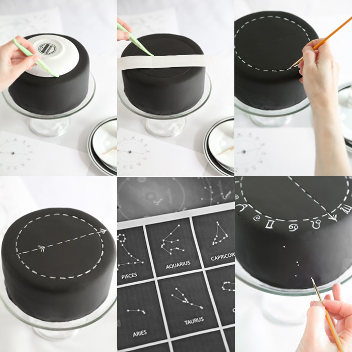 ssdream:foodffs:ZODIAC CONSTELLATION CAKE Really nice recipes. Every hour. Show me