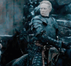 gwendoline:  “First of all, Kristofer is absolutely hilarious. I don’t think I’ve  been in a scene on Game of Thrones when it’s been everything I can do to  stop myself from laughing. The way he was behaving toward me was just  extraordinary.” ––––