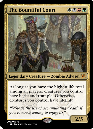 Weekly Mtg Posts Custom Card By Reddit User Pyrefiend