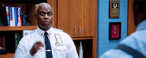 itsbrooklyn99:She’s worried about her motorcycle sitting idle, so she wants us to take it out once a