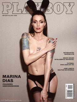   Marina Dias - Playboy Brasil 2016 Junio-Julio