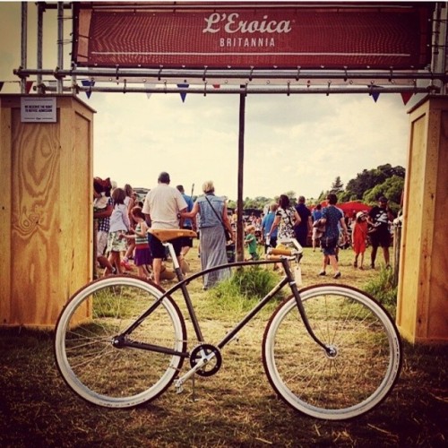 achielle: Our Omer at @eroicabritannia last weekend, picture by @begbicycles.