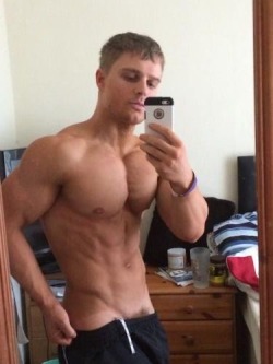 Showing Off His Hot Body