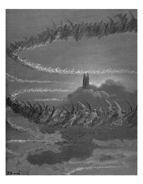 likeafieldmouse:Gustave Dore&rsquo;s illustrations for Dante&rsquo;s The Divine Comedy &amp; John Mi