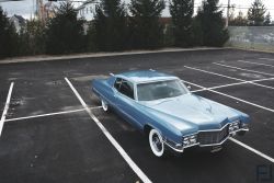 carsartandarchitecture:  1969 Cadillac Coupe DeVille at cars and coffee final Felix Legault Photography@fullthrottleauto