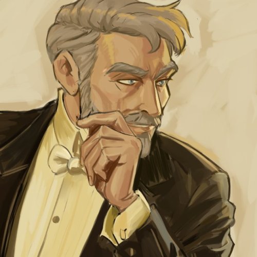jaradraws: lonlely eyes study based off this leyendecker painting bc my self restraint is non-existe