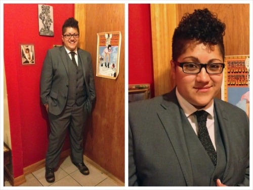 gayshayy: (via Fat-Booty Butch Buys A Suit On A Budget) Super cool article about a queer Latinx woma