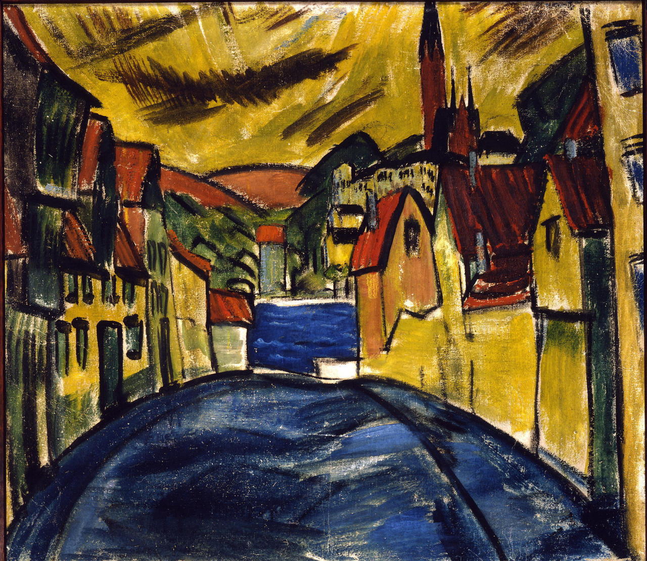 Erich Heckel (1883 - 1970), Der Oluf-Samsons-Gang http://de.wikipedia.org/wiki/Oluf-Samsons-Gang