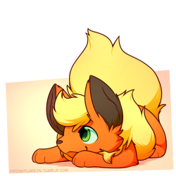 fridayflareon:&gt;:3 x3