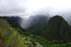 from the breathtaking Machu picchu. Peru.