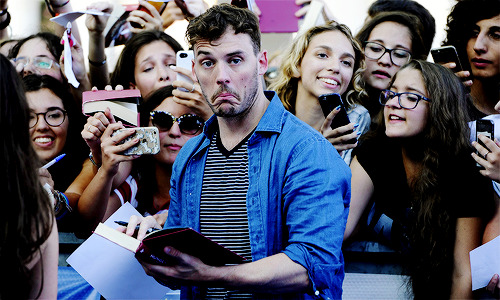 samclaflindaily: Giffoni Film Festival 2016 - “Me Before You” Premiere July 21, 201