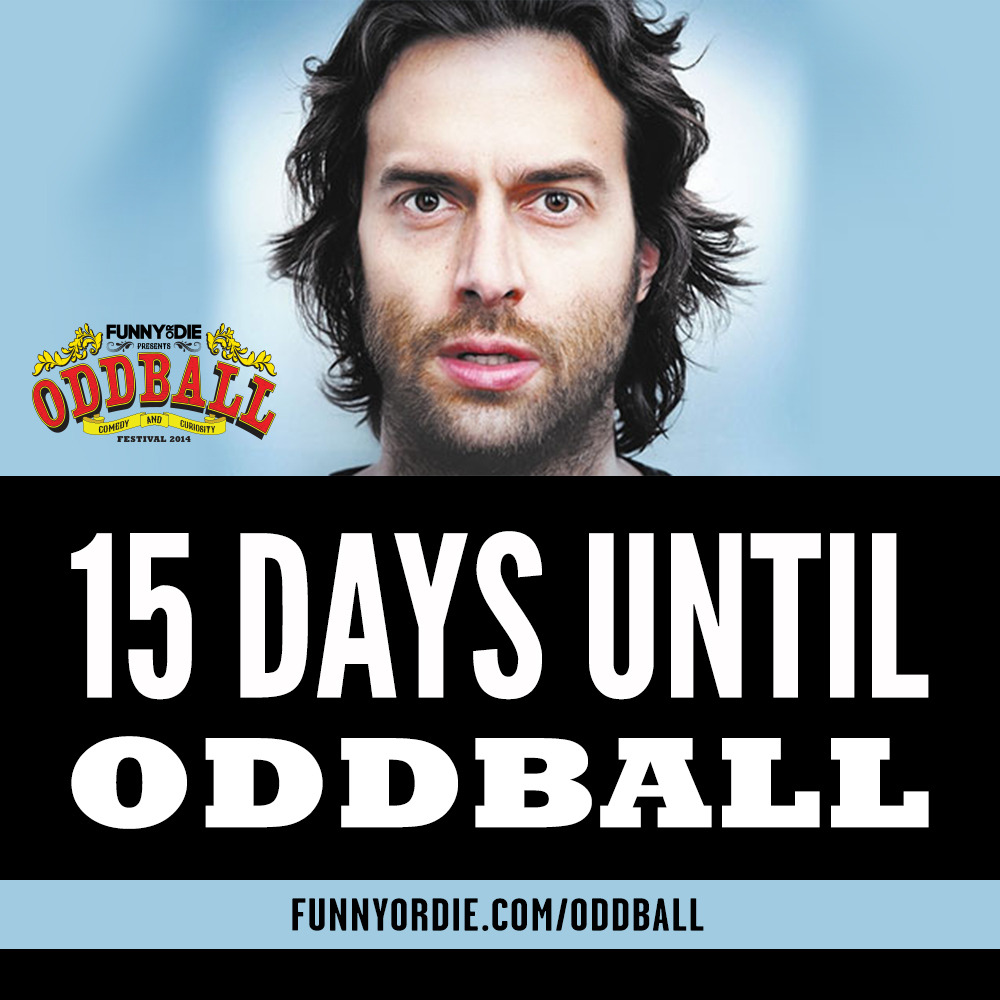 Chris D'Elia at Oddball
Only 15 days till Oddball Comedy & Curiosity Festival kicks off with Chris D'Elia and loads more amazing comedians!
Get tickets now!