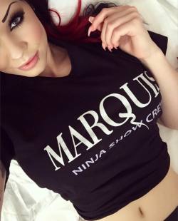 starfucked:  😎✌🏼️ #pew #marquis #crew #inbed #makeup #piercings #redhair #fetishmodel #starfucked