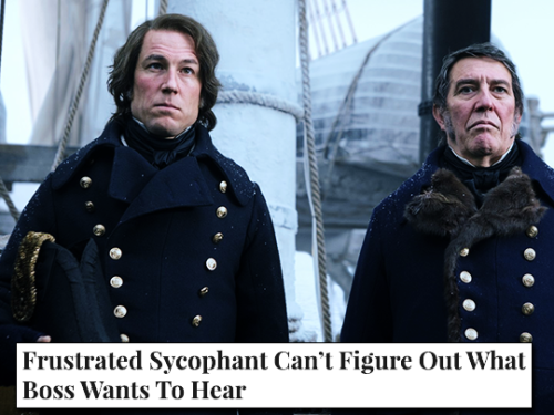 The Terror + The Onion headlinespart III